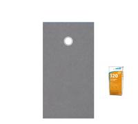 Receveur de douche à carreler 180 x 90 WEDI Fundo Primo rectangle écoulement excentré + colle 320
