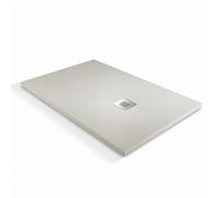 Receveur de douche à l'italienne O'Design Solidstone - 140 x 80 - Ciment - Alicante