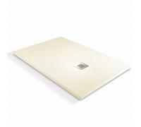 Receveur de douche à l'italienne O'Design Solidstone - 140 x 80 - Creme - Alicante