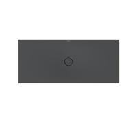 Receveur de douche au sol Bette avec Anti-Slip Pro, 160x70 cm, 5948-400AE, Couleur: corbeau