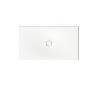 Receveur de douche au sol Bette avec support de receveur minimum et antidérapant Pro, 120x70cm, 1672-440AE,T1, Couleur: Neige (blanc mat)