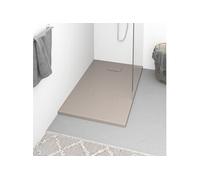 vidaXL Receveur de douche SMC Marron 120x70 cm