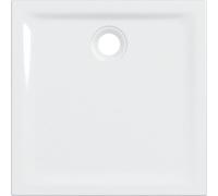 Receveur de douche carré Geberit Renova à poser à encastrer 100 x 100 cm Blc - GEBERIT 550.084.00.1