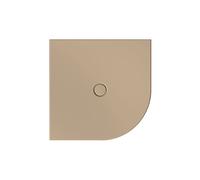 Receveur de douche d'angle BetteFloor Corner, rayon 500mm, 100x100cm, 5451-425, Couleur: greige
