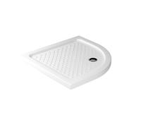 Receveur de douche d'angle en céramique H. 6 cm 90 x 90 H 6