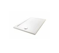 Receveur de douche extra-plat 100 x 70 cm Flight Blanc