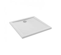 Receveur de douche extra-plat 80x80cm en céramique - blanc - Camille JACOB DELAFON