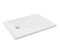 Receveur de douche extra-plat - JACOB DELAFON - Gaspard - 120x90cm - Céramique - Bonde à gauche - Blanc