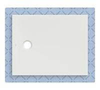 Geberit CleanFloor30 Receveur de douche rectangulaire/carré, 551004001,