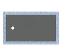 Geberit CleanFloor30 Receveur de douche rectangulaire/carré, 551008DM1,