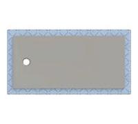 Geberit Surface de douche CleanFloor30 intégrée 170×80 cm avec voile d'étanchéité Gris mat 551010291