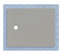 Geberit CleanFloor30 Receveur de douche rectangulaire/carré, 551013291,