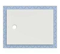 Geberit CleanFloor30 Receveur de douche rectangulaire/carré, 551014001,