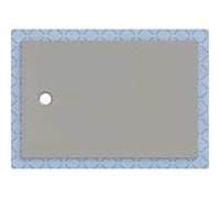 Geberit CleanFloor30 Receveur de douche rectangulaire/carré, 551024291,