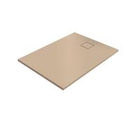 Receveur de douche HÜPPE EasyFlat, Ecoulement du côté court, rectangulaire, 1200x1000mm, EF0216037, Couleur: Beige mat