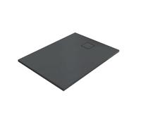 Receveur de douche HÜPPE EasyFlat, Ecoulement du côté court, rectangulaire, 1200x800mm, EF0204128, Couleur: Anthracite Matt