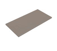 Receveur de douche HÜPPE EasyFlat, Ecoulement du côté court, rectangulaire, 1600x800mm, EF0206037, Couleur: Beige mat