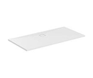 Receveur de douche Ideal Standard Ultra Flat Evo T5428FO 1800 x 900 x 35 mm, blanc soie, rectangulaire , drain sur le côté long