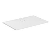 Receveur de douche Ideal Standard Ultra Flat Evo T5434FO 1400 x 900 x 35 mm, blanc soie, rectangulaire , drain sur le côté long