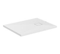 Receveur de douche Ideal Standard Ultra Flat Evo T5446FO 900 x 700 x 35 mm, blanc soie, rectangulaire , bonde sur le côté court