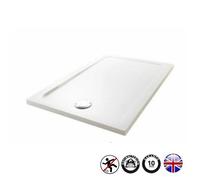 Receveur de douche antidérapant 120 x 80 Flight rectangle blanc