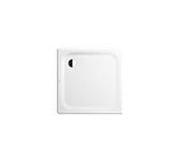 Kaldewei de douche SUPERPLAN CLASSIC 386 avec support 447547981001 extra-plat, 80 x 80 cm avec Invisible Grip, brillant, blanc alpin