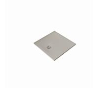 Receveur de douche Kludi TERRA 08DW09O2 80 x 80 x 3 cm, cache-siphon. incl. Colombe claire mate