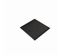 Receveur de douche Kludi TERRA 09DW0939 90 x 90 x 3 cm, cache-siphon. incl. noir mat