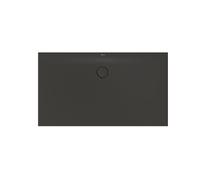 Bette BetteFloor Side zone de douche 3379-401 140x80cm, anthracite