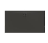 Bette BetteFloor Side zone de douche 3378-401 180x100cm, anthracite