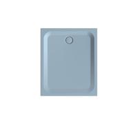Receveur de douche rectangulaire BetteUltra avec support de baignoire minimum, 1200x1000x35mm, BetteGlasur Plus, 8660-418PLUS,T1, Couleur: Bleu satin mat