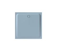 Receveur de douche rectangulaire BetteUltra avec support de baignoire minimum, 1400x1400x35mm, BetteGlasur Plus, 5828-418PLUS,T1, Couleur: Bleu satin mat