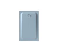 Receveur de douche rectangulaire BetteUltra avec support de baignoire minimum, 1400x900x35mm, BetteGlasur Plus, 5834-418PLUS,T1, Couleur: Bleu satin mat