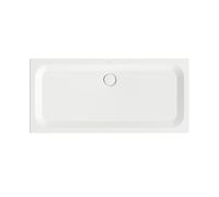 Receveur de douche rectangulaire BetteUltra avec support de baignoire minimum, 1600x750x35mm, BetteGlasur Plus, 5953-440PLUS,T1, Couleur: Neige (blanc mat)
