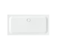 Receveur de douche rectangulaire Bette Ultra avec support de baignoire minimum, 1600x800x35mm, Ã©mail Plus, 5955, Coloris: Blanc - 5955-000PLUS,T1