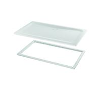 Receveur de douche rectangulaire BetteUltra avec support de baignoire minimum 1800x1000x35mm, avec antidérapant Pro, 5808-000AE,T1, Couleur: Blanc