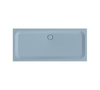 Receveur de douche rectangulaire BetteUltra avec support de baignoire minimum, 1800x800x35mm, BetteGlasur Plus, 5986-418PLUS,T1, Couleur: Bleu satin mat