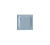 Receveur de douche rectangulaire BetteUltra avec support de baignoire minimum, 750x750x25mm, BetteGlasur Plus, 5529-418PLUS,T1, Couleur: Bleu satin mat