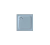 Receveur de douche rectangulaire BetteUltra avec support de baignoire minimum, 800x800x25mm, BetteGlasur Plus, 5830-418PLUS,T1, Couleur: Bleu satin mat