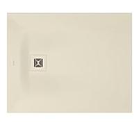 Receveur de douche rectangulaire Duarvit Sustano 720273620000000 100 x 80 x 3 cm, crème mate