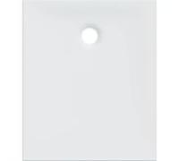 receveur de douche rectangle Geberit Nemea 550592001 75 x 90 cm, blanc / mat