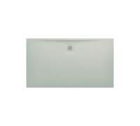 Receveur De Douche Rectangulaire Laufen PRO évacuation côté long 1600x900x33mm Gris clair