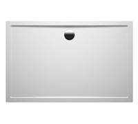 Receveur de douche rectangulaire RIHO Davos, drain 90 mm, avec pieds et tabli...