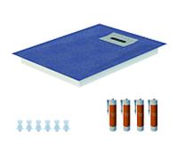 Receveur de douche Schedel Line Flow LI1KF901218 120 x 180 cm, pente sur quatre côtés