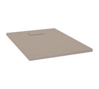 Receveur de douche SMC marron 100 x 70 cm