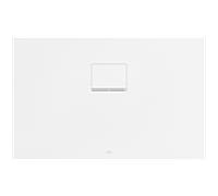 Receveur de douche Villeroy & Boch Squaro Infinity UDQ1170SQI2IVRW 110 x 70 x 4 cm, Blanc Pierre, pour installation à fleur de plafond