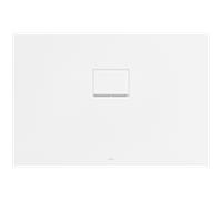 Receveur de douche Villeroy & Boch Squaro Infinity UDQ1175SQI2IVRW 110 x 75 x 4 cm, Blanc Pierre, pour installation à fleur de plafond
