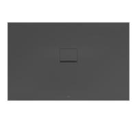 Squaro Infinity de douche UDQ1490SQI2MV1S 140 x 90 Villeroy und Boch 4 cm, anthracite, dimensions pour montage Plomberie