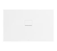 Receveur de douche Villeroy & Boch Squaro Infinity UDQ1490SQI2MVRW 140 x 90 x 4 cm, Blanc Pierre, dimensions pour installation à fleur