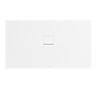 Villeroy & Boch Receveur de douche Squaro Infinity Quaryl rectangulaire 160×90×4 cm blanc mat